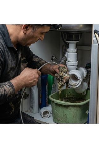 Kl Home Gider Açma Kiti - 3 Metre Metal Lavabo Açma Teli Ve Beybi Temizlik Eldiveni Açık Gri