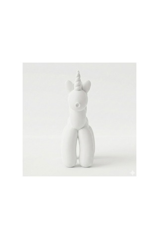 Balon Tasarımlı Unicorn Biblo - Modern Ev Ve Ofis Dekorasyonu