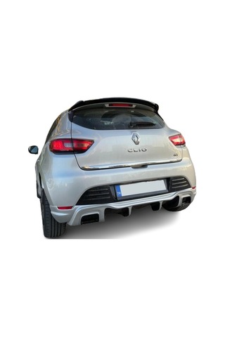 Renault Clio 4 Rs Difüzör Egzoz Görünümlü Difüzör
