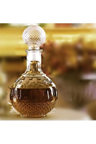 Xram-house Kapaklı Cam Sürahi, Votka Ve Şarap İçin 250 Ml 297911151