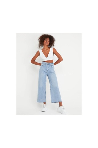 Zdnjeans Yüksek Bel Jeans Koyu Mavi