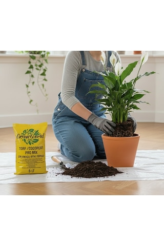 5 Litre İthal Çok Amaçlı Bitki Toprağı Torf Cocopeat Kokopit