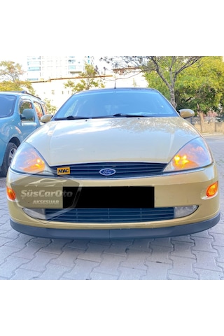 Ford Focus 1 Hb&sedan 1998-2004 Uyumlu Üniversal Astra H Lip Esnek Ön Lip 2 Parça Tampon Altı Dil Karlık Ön Ek 00 Şüscaroto Aksesuar