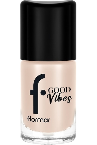 Flormar Good Vibes Yüksek Pigmentli & Parlak Bitişli Nefes Alabilen Oje 001 Purist Pink