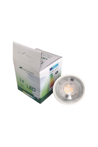 10 Adet 5W Led Ampul Gu10 Duy Sarı Işık 3000K Uzlıght