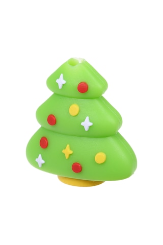 Skycity Noel Ağaç Desenli Kablolu Korumalı Kılıf - Kabloları Kırılmadan Ve Yırtılmadan Korur, Dekoratif Ve Tanımlanabilir