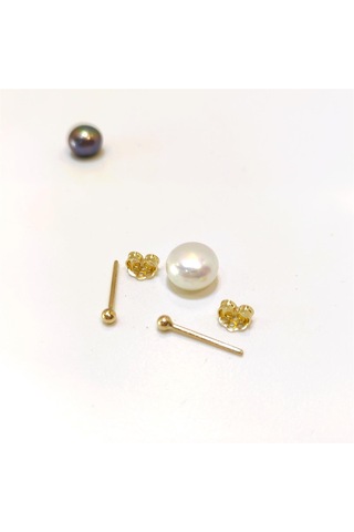 Altın Ürünler 2 - 3 MM Nokta Vidalı Top Küpe