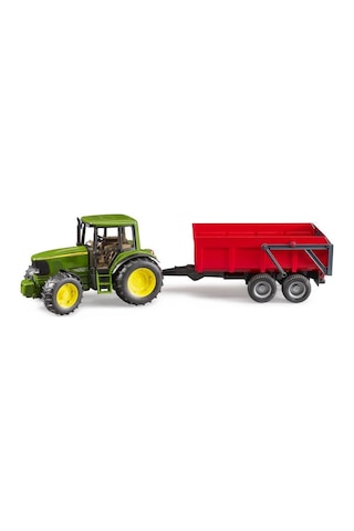 Bruder John Deere 6920 Traktör+ Kırmızı Römork Br02057