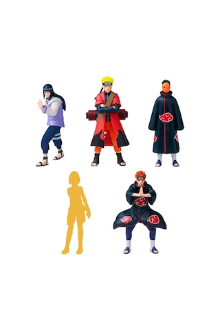 Naruto 5'li Koleksiyon Figür Seti Model 4