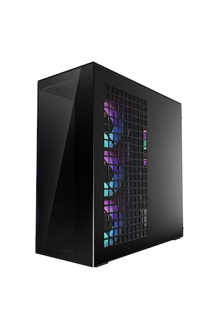 Arctıc Xtender Usb-c Temperli Cam Panel Dahili Argb Fanlar 420mm Sıvı Soğutma Destekli Kule Tipi Mat Siyah Bilgisayar Kasası