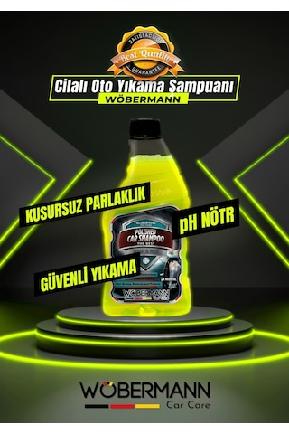 Wöbermann 2'li Araba Oto Hızlı Yıkama Şampuan Ve Cila Seti