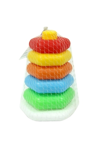 Renkli Altıgen Halkalar + Hışırtılı İlk Kitabım + Çıngıraklı Top Eğitici Zeka Geliştirici Set