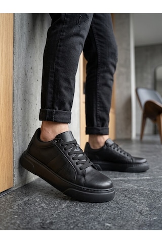 Boa Ba0247 Erkek Sneaker Günlük Casual Spor Ayakkabı Siyah Taban