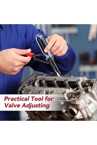 Reçel Somun Valfi Ayar Aracı, Paslanmaz Çelik 12mm Kilit Somunu 7/2 İnç Saplı, Çok Yönlü Uyum, Japon Otomobil Motorları İçin Ergonomik Tasarım 0.2 MM