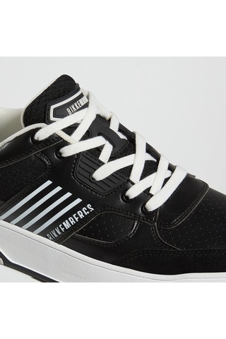 Sneaker Günlük Erkek 27113/cp C Bkku Bikkembergs 64029996 Suede Black/leather Black Suede Black/leather Black