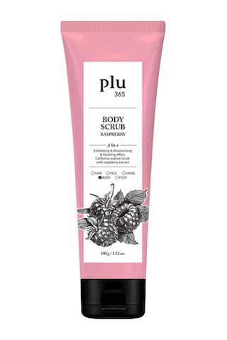 Plu365 Body Scrub Roseberry 100gr - Kırmızı Meyveli Vücut Peelingi