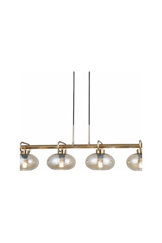 Mudo Home Leıa 4lü Sıralı Avize 94x19x131 Cm Altın