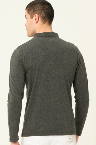 V4009 Dewberry Erkek Sweatshırt-antrasit Antrasit