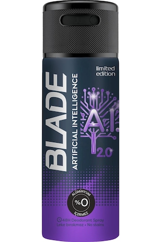 Blade Artificial Intelligence 2.0 Erkek Sprey Deodorant 150 ML