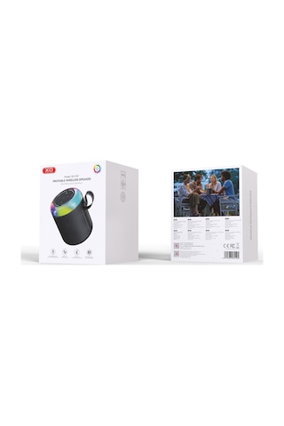 F67 1800 Mah Led Işıklı Taşınabilir Kablosuz Hoparlör - Bluetooth 5.3 - Ses Bombası