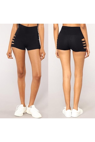 Kadın Düz Renk Strethcy Fitness Taytları Sıkı Spor Patchwork Yoga Pantolonu Şarap