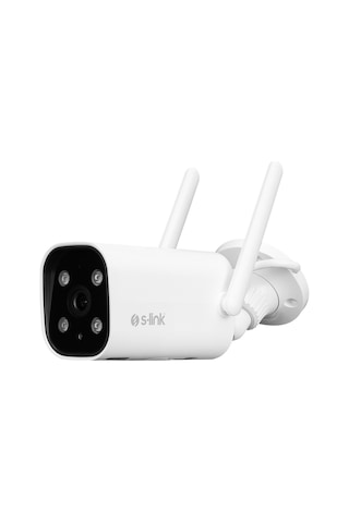 S-link Sl-blt01, Akıllı Güvenlik Kamerası, Wifi, 2mpix, 3.6mm Lens, 10m. Gece Görüşü, Micro Sd Kartlı, Tuya Yazılım, Büyük Kasa