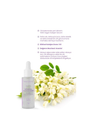 Bade Natural Bitkisel Kolajen Yüz Serumu Yaşlanma Ve Kırışıklık Karşıtı 30 ML