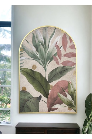 The Mia Foliage Tablo 80x120 Cm