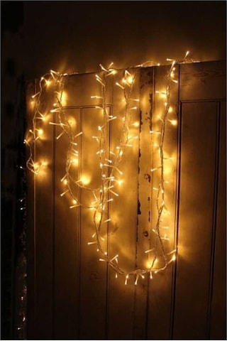 Dekoratif Led 10 Mt Animasyonlu Yılbaşı Süs Ip Led Işık Amber