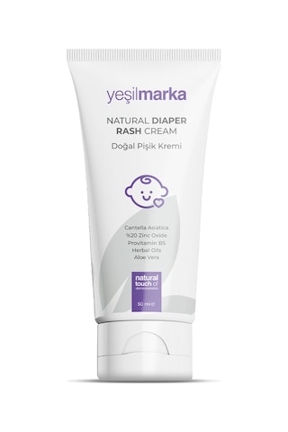 Yeşilmarka Çinko İçeren Doğal Pişik Kremi 50 ML