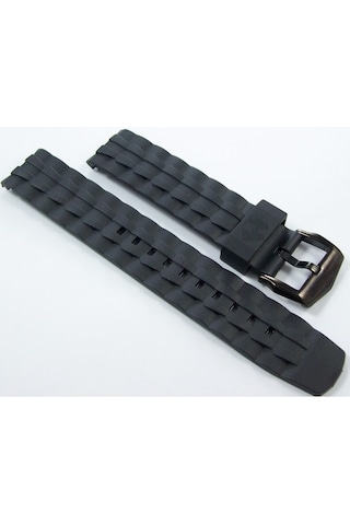 Casio Ef 550 Silikon Kordon 1. Kalite Muadil Kayış Siyah Tokalı