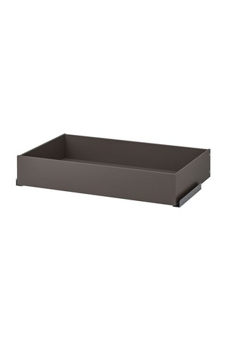 Ikea Komplement Çekmece, Koyu Gri, 100x58 Cm
