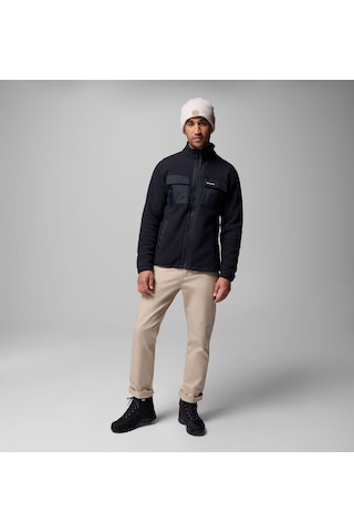 Columbia Juniper Peak Fermuarlı Erkek Polar Ceket 2131471011 Siyah