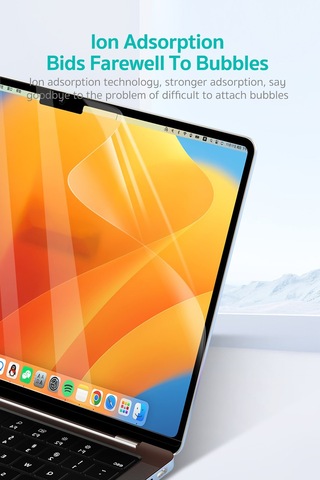 MacBook Pro 16 İnç Uyumlu Hd Şeffaf Ekran Koruyucu Film Çizilmeye Dayanıklı A2485-a3428