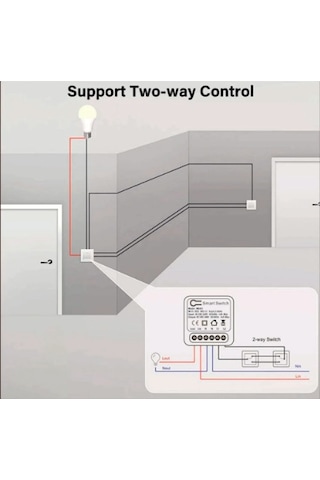 Tuya destekli ışık anahtarı 10 adet
