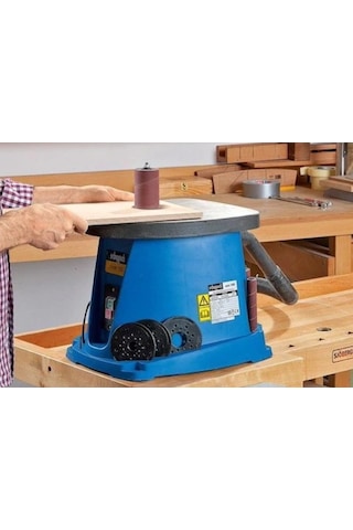 Scheppach HG 580 Salınımlı Silindirik Tezgah Zımpara Makinesi