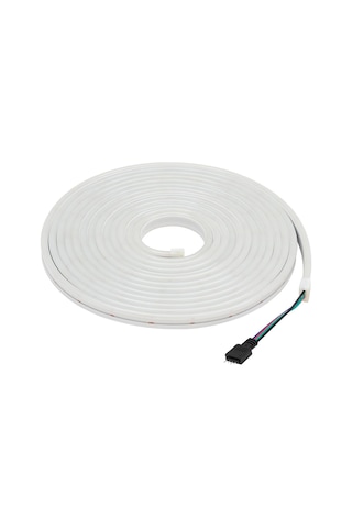Powermaster Pm-17903 Silikon Kaplamalı 12 Volt 5 Metre Rgb Neon Led Şerit Aydınlatma