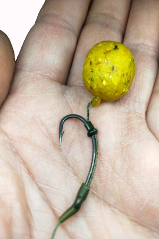 30 Gr Yaylı Boili Rig Takımı 5 Adet Yedek Boili 5'li Set