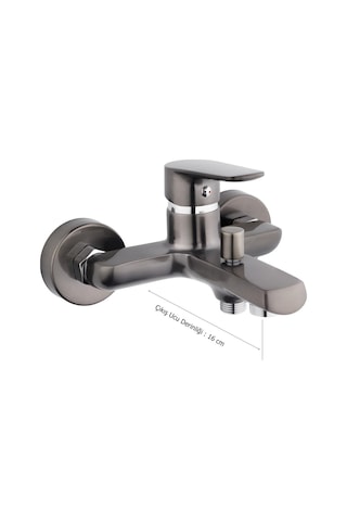 Tema Zenn Banyo Bataryası Titan Füme
