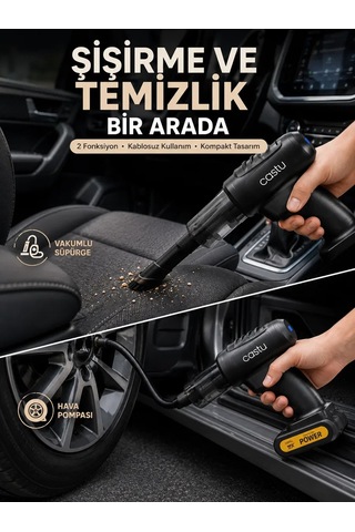 Kablosuz Hava Pompası Ve Vakumlu El Süpürgesi Diğer