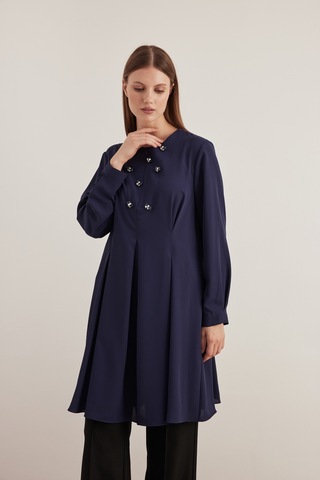 Aker 24aw15760112 Büyük Beden Tunik 24aw15760112 014 Lacivert Lacivert