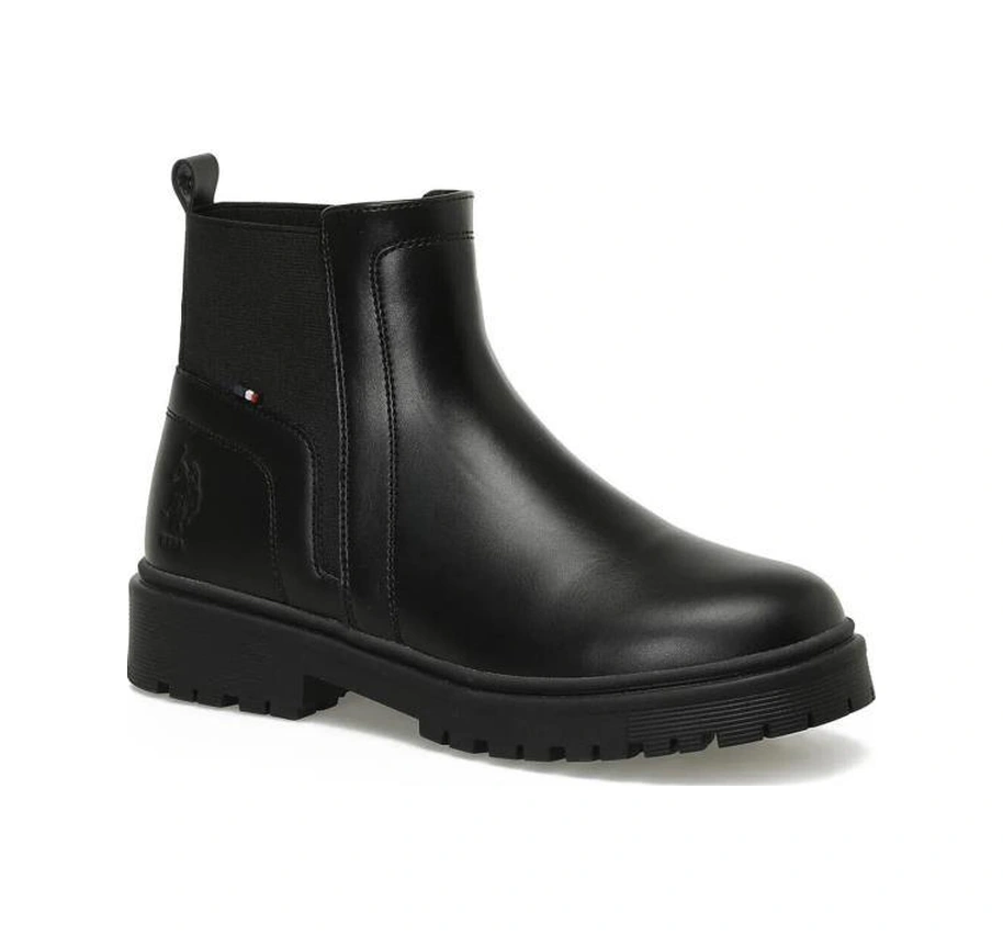 U.s Polo Assn. 5w Sophıa 5pr Sıyah Kadın Bot Siyah