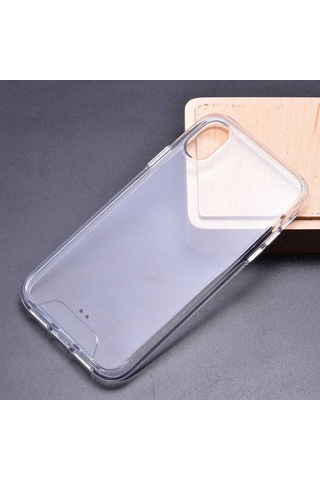 Apple Uyumlu iPhone Xr 6.1 Kılıf Zore Gard Silikon Renksiz