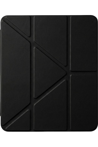 Ps Apple Uyumlu iPad Pro 13 İnç M5 / M4 Tri Folding Standlı Kılıf - Siyah Kapaklı Kılıf