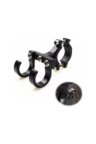 Xbyc 2147 Bisiklet Elektrikli Motosiklet Ve Scooter Alüminyum Gidon Eşya Taşıma Kancası Kırmızı