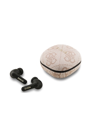 Guess PU 4G Desenli Klasik Metal Yazı Logolu Bluetooth 5.4 Kulak İçi Kulaklık