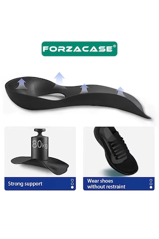 Forzacase Düz Taban Düzeltici Esnek Topuk Yastığı Tabanlık Fc1082