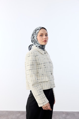 Mirsoy Scarf Zümra Desen Eşarp Siyah