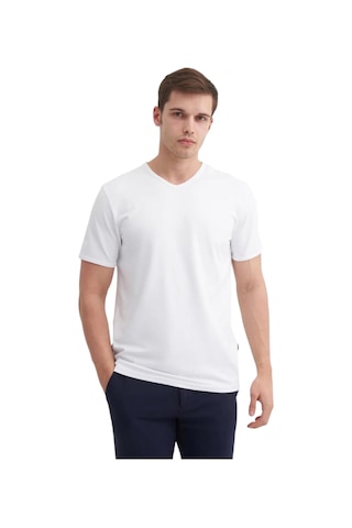 Cazador Erkek T-shirt 24yceeob4619 Beyaz