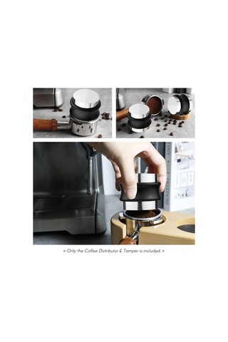 Dancemonkey 58mm Ayarlanabilir Derinlikli Paslanmaz Çelik Espresso Düzleştirici Ve Sıkıştırıcı Diğer